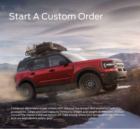 Start a custom order | Homan Ford in Ripon WI